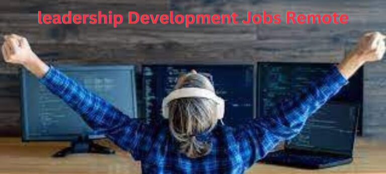 leadership Development Jobs Remote